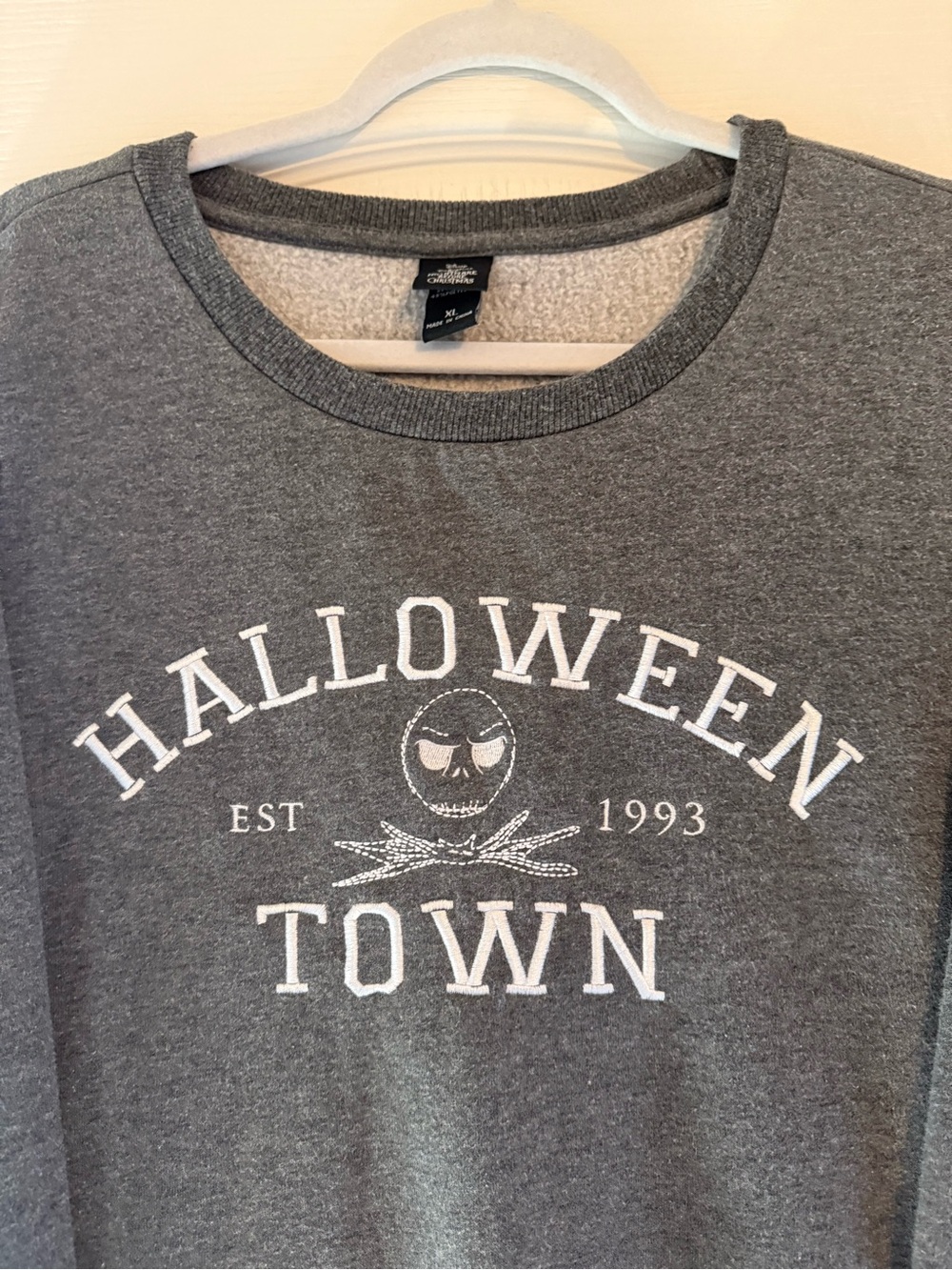 Boxlunch Nightmare Before Christmas Halloween Town Crewneck Sweatshirt